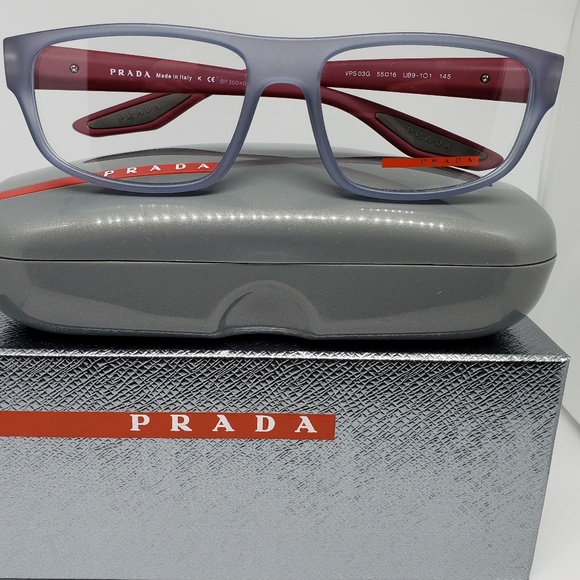 PRADA Sport Rubber Eyeglasses authentic - Picture 2 of 8
